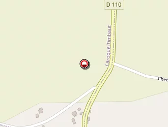 Carte de A.c.b Termites à Laroque-timbaut