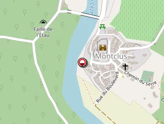 Carte de Restaurant Le Mûrier à Montclus