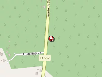 Carte de Forcet Claire à Sainte-eulalie-en-born