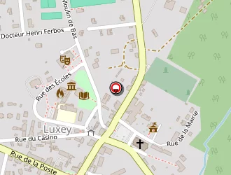 Carte de Vip Pizza à Luxey