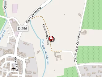 Carte de Meunier David à Saint-paulet-de-caisson