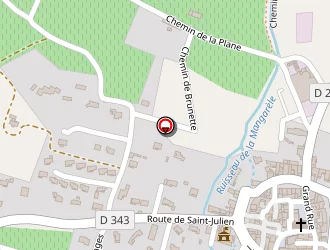 Carte de Ecole Communale à Saint-paulet-de-caisson