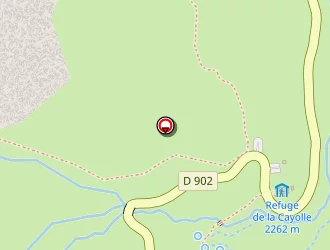 Carte de Maison D'hôtes Le Rozet à Uvernet-fours