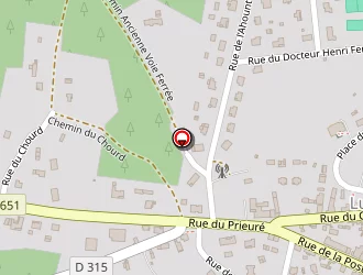 Carte de Capbern Philippe à Luxey