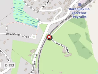 Carte de Sabathier Bernard à Baraqueville