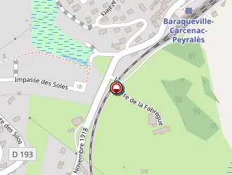 Carte de Sos Espaces Verts à Baraqueville