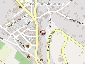 Carte de Quercyclic à Castelnau-montratier