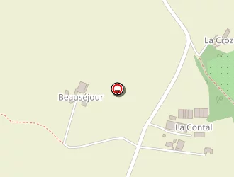 Carte de Ferme De Lacontal à Touffailles