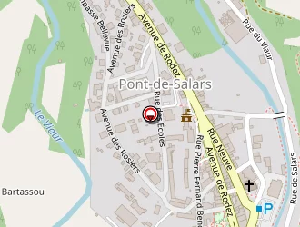 Carte de Groupama à Pont-de-salars