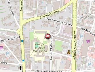 Carte de Theo Coiffure à Bollène