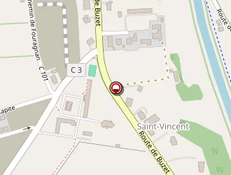 Carte de Wake Attraction à Damazan