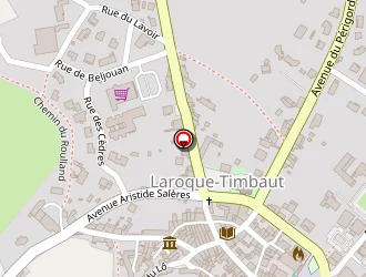 Carte de Barran Brigitte à Laroque-timbaut