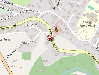 Carte de Alauzet Robert à Pont-de-salars