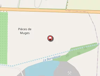 Carte de Dragages Saint Léger à Damazan