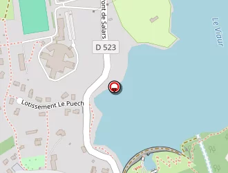 Carte de Camping Du Lac à Pont-de-salars