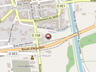 Carte de Rubio Jacques à Damazan