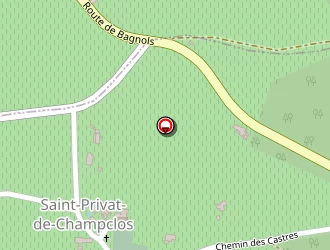 Carte de Cespedes à Saint-privat-de-champclos