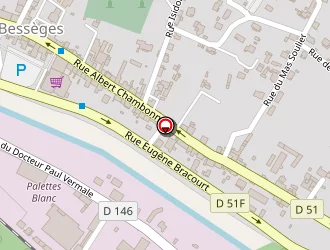 Carte de F.m.c Automobile à Bessèges