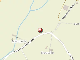 Carte de Maurel Anthony à Sainte-juliette