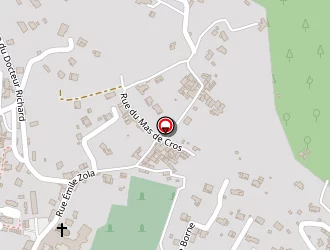 Carte de Furestier à Bessèges