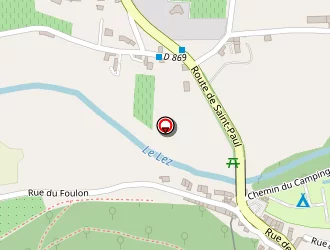 Carte de Fontaine Marc à Suze-la-rousse