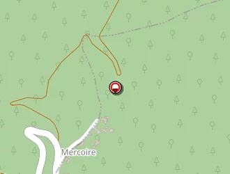 Carte de Gîte De Mercoire En Cévennes à Peyremale