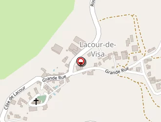 Carte de L'ostal Bistrot à Lacour