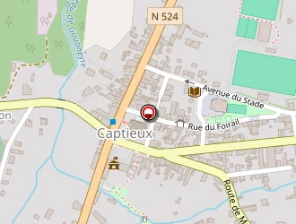 Carte de Urgence (services Locaux) à Captieux