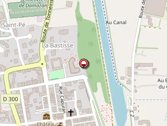 Carte de La Penia à Damazan