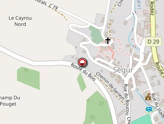 Carte de Bertrand Thierry à Ségur