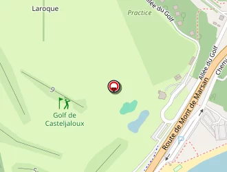 Carte de Casteljump à Casteljaloux