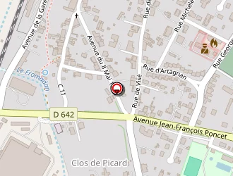 Carte de Caillau Michelle à Aiguillon