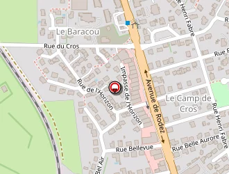 Carte de Coté Particuliers à Luc la primaube