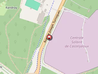 Carte de Castel Chalets à Casteljaloux