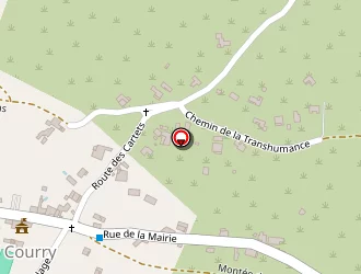 Carte de Les Chênes à Courry