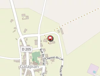 Carte de Panighel à Galapian