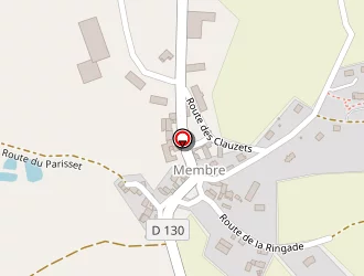 Carte de Complexe Sportif à Boussac