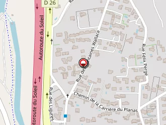 Carte de Troussel Claude à Bollène