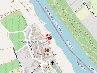 Carte de Le Bouchon à Aiguèze