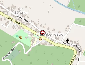 Carte de Ampaf Du Gard à Chamborigaud