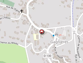 Carte de Terminus à Gagnières