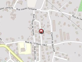 Carte de Gicquiaud Eric à Barjac