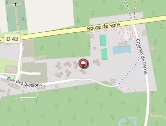 Carte de La Bigoudène à Pissos