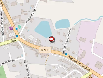 Carte de Les Forges De Modulance à Rieupeyroux