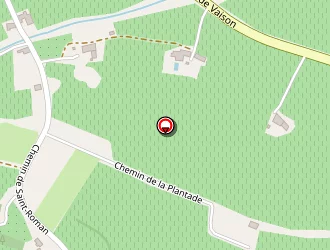 Carte de La Guintrande à Visan