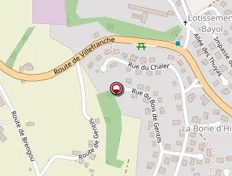 Carte de R.a.s.e.d à Rieupeyroux