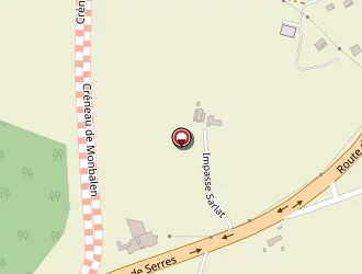 Carte de Hérault Denis à Monbalen