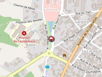 Carte de Garage Segad à Casteljaloux