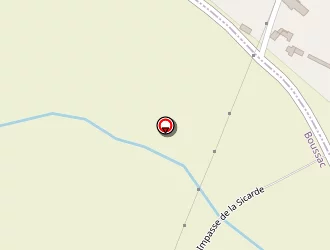 Carte de La Sicarde à Boussac