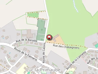 Carte de Ets Steis Renov à Luc la primaube